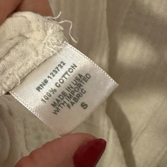 XiRENA White Sleeveless Flowy Dress Size Small - Picture 7 of 8